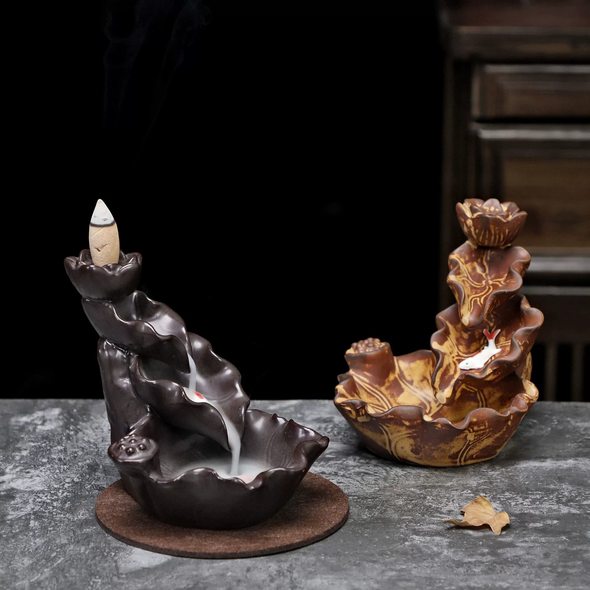 Кросс-бордер антикварная inverted incense furnace творческий дом внутренняя курительная печь Zen Ятянь луна возвращение инсенс печь