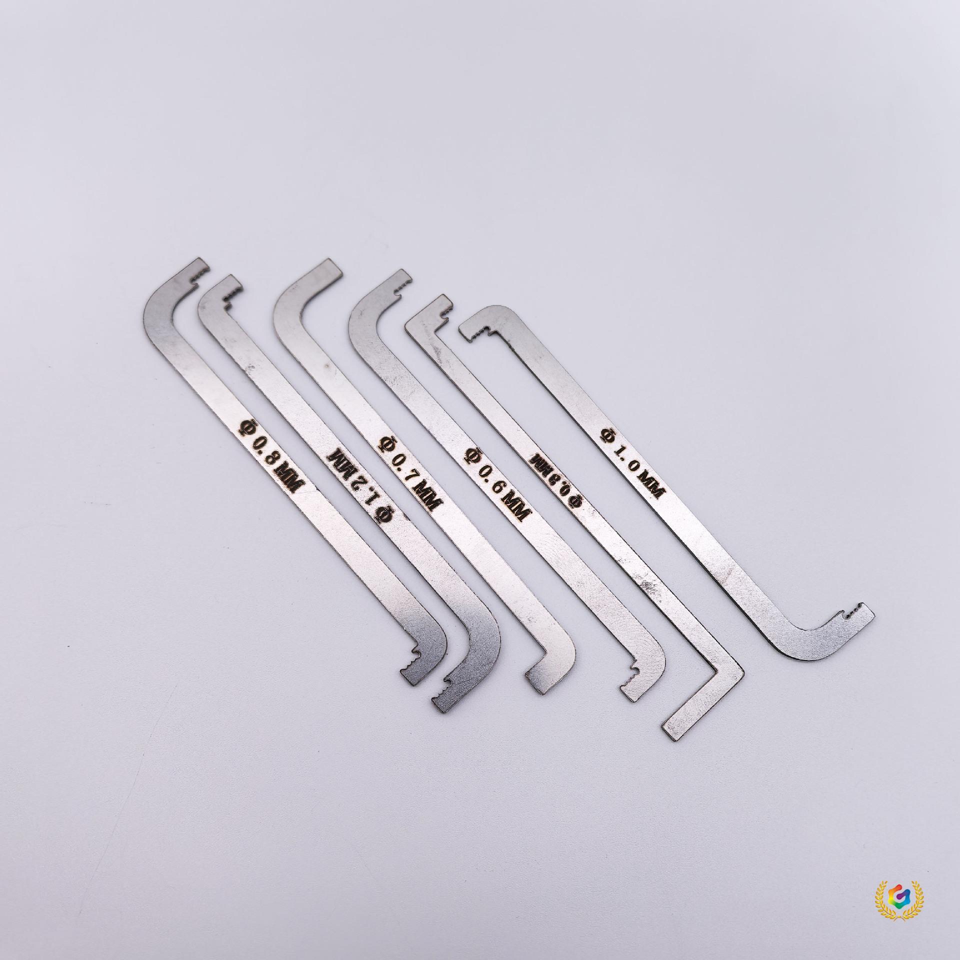 ⇝11pcs 锁匠维修工具套装 异形扳手拆卸手动扳手 锁具拆卸扳