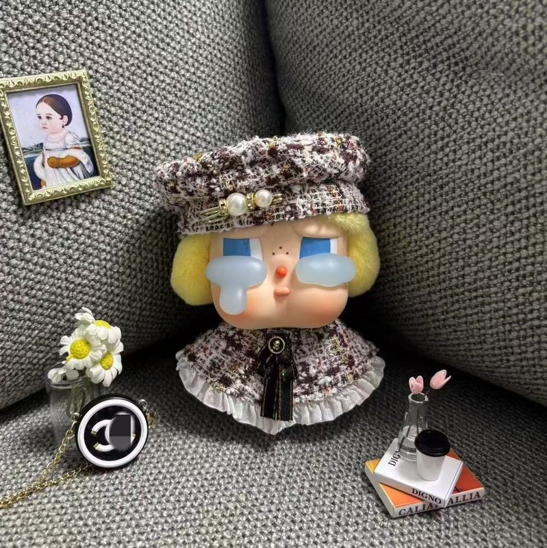 【仅娃衣】泡泡玛特CRYBABY哭娃眼泪工厂娃衣小香风套装00|undefined