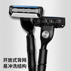 Apache/阿帕齊手動刮鬍刀 阿帕奇剃鬚刀3層刀片電焊三層老式刀架