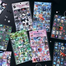 Infeel.Me闪砂贴纸 旧梦光影韩系ins风手帐手机壳相册小卡diy装饰