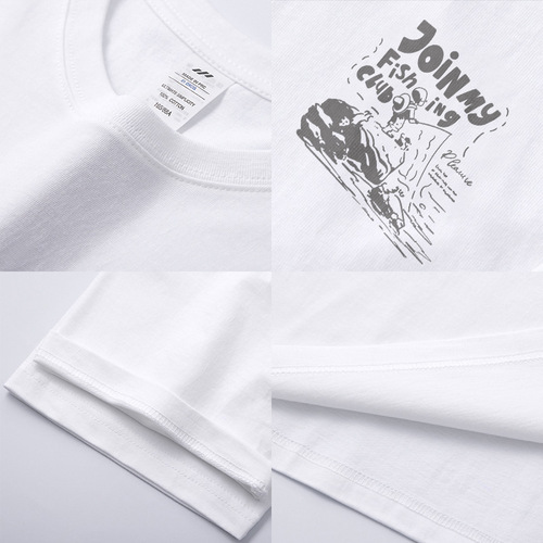 T-shirt streetwear retro short sleeve men summer series new loose round neck pure cotton cool cool shirt for women Ins wholesale