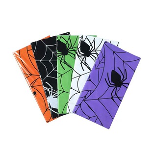 Halloween Tablecloth Blood Handprint Halloween Christmas Birthday Party Picnic Party Disposable Rectangular Tablecloth