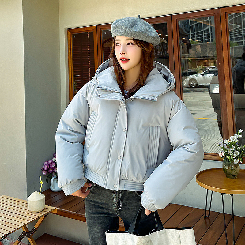 2024 nuevo estilo coreano corto engrosado plumón chaqueta de algodón hombre pequeño chaqueta de invierno casual image 10