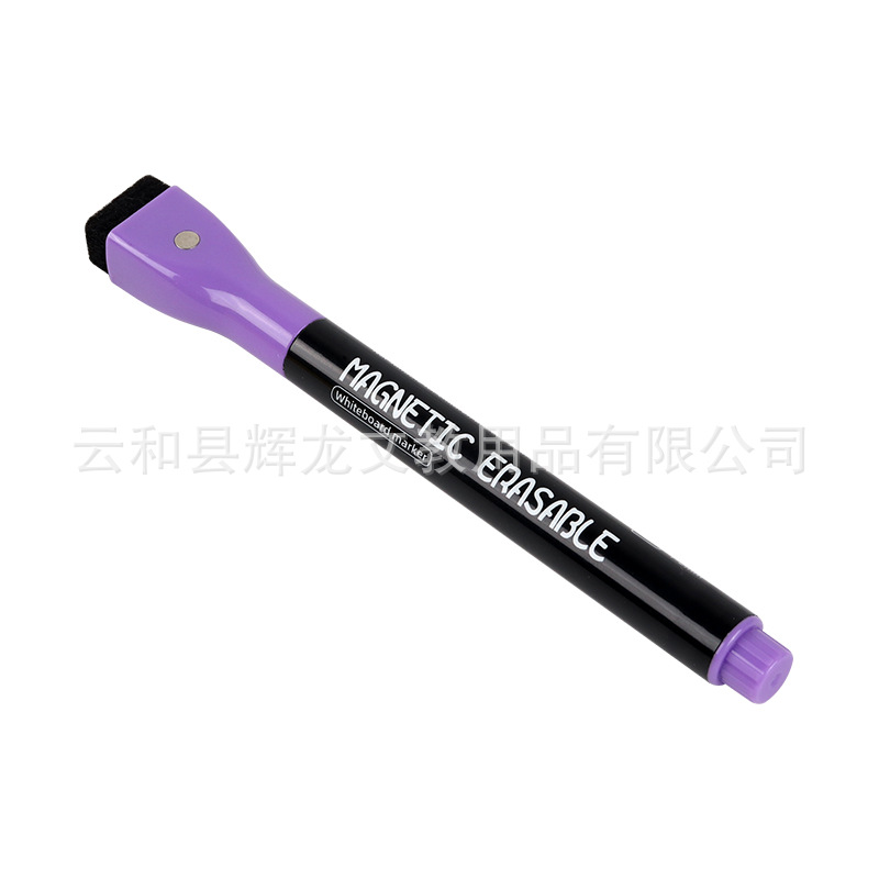 Venta al por mayor pluma de pizarra magnética de gran capacidad de cabeza delgada de plástico a base de agua para niños pluma flotante borrable sin marcador pluma