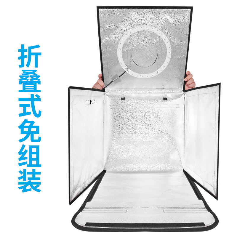 10/12/16/20in Estudio Caja de luz pequeña Caja de fotos Estudio pequeño Caja de fotos Foto led Caja de luz