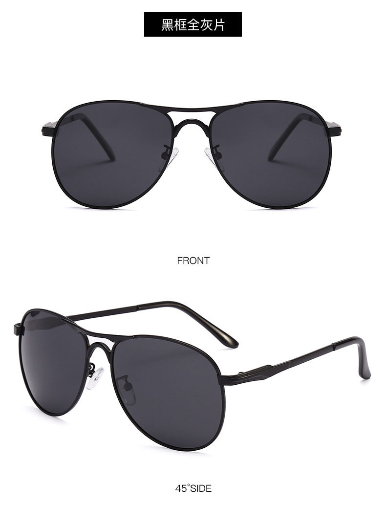 Vintage-Polarisationssonnenbrillen mit Premium-Look für Herren, Pilotensonnenbrille, Fahrerbrille, polarisierte Fahrerbrille im Großhandel