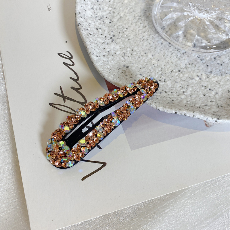 Glitzernde Strass Haarspangen Und Snap Clips Für Elegante Styles_voghion.com