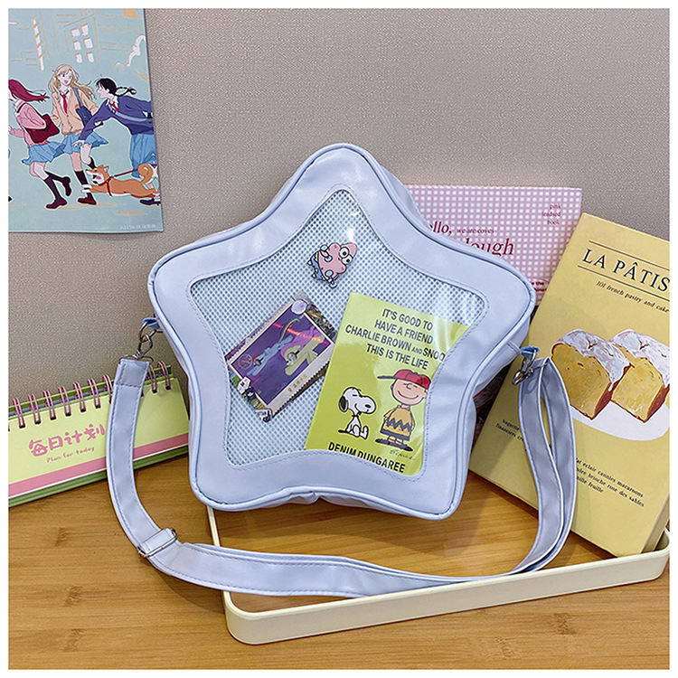 This year's popular color bags, 2025 new star bags, Japanese-style sweet single-shoulder bags, crossbody bags, women's bags, cross-border undefined