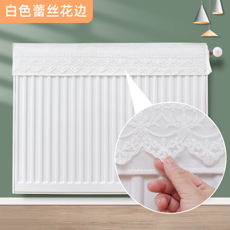 新款暖气片防熏遮挡罩老式美化装饰家用防尘罩套半包遮丑神器|undefined