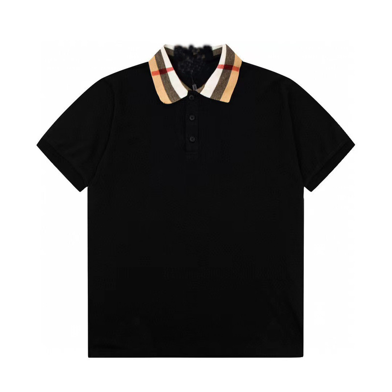 24 New Style Double Mercerized Pique Breathable Collar Men's Short-Sleeved Polo Shirt Men's Lapel T-Shirt Men Polo 24 New Style Double Mercerized Pique Breathable Collar Men's Short-Sleeved Polo Shirt Men's Lapel T-Shirt Men Polo