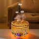 Fire and Water Jellyfish Bedroom Ceramic Aromatherapy Machine Humidifier Plug-In Essential Oil Lamp Spray Incense Diffuser