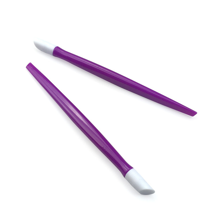 Exfoliating plastic manicure tools set for manicure