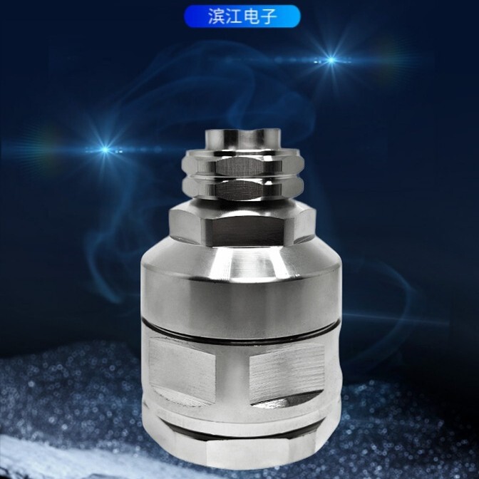 Manufacturer's In-Stock 7-16Din Male to 1-5/8 Cable, Solder-Free Right-Angle Elbow Adapter, Coaxial Cable Assembly