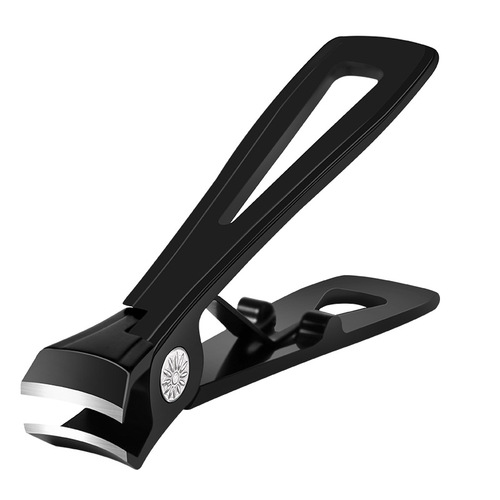 Large Mouth Nail Clippers Stainless Steel Black Large Mouth Nail Scissors Large Nail Clippers Single Pack Large Mouth Clippers