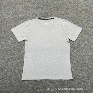 25 New Summer Trendy Brand Letter Running Daily Quick-Drying Classic Short-Sleeved Casual Loose Men's Style