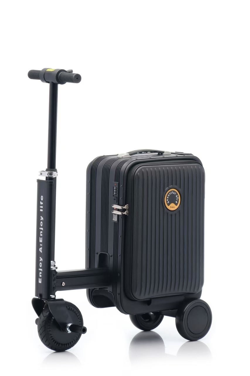 Equipaje inteligente, maleta eléctrica telescópica, maleta de embarque de 20 pulgadas, maleta de viaje inteligente, maleta de scooter