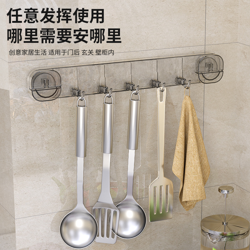 Gancho de ventosa giratorio sin perforaciones detrás de la puerta del baño Gancho adhesivo sin costuras de plástico de carga fuerte Gancho corrugado impermeable