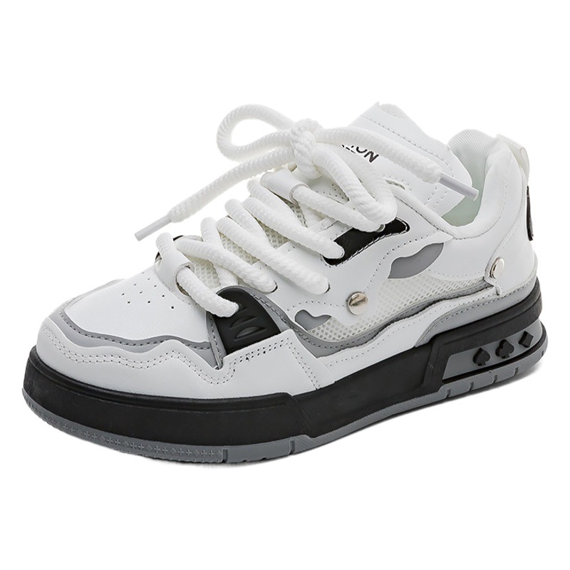 2023 nuevos zapatos blancos de Panda retro zapatos deportivos casuales para mujer Zapatillas de plataforma zapatos de pan para mujer 1933
