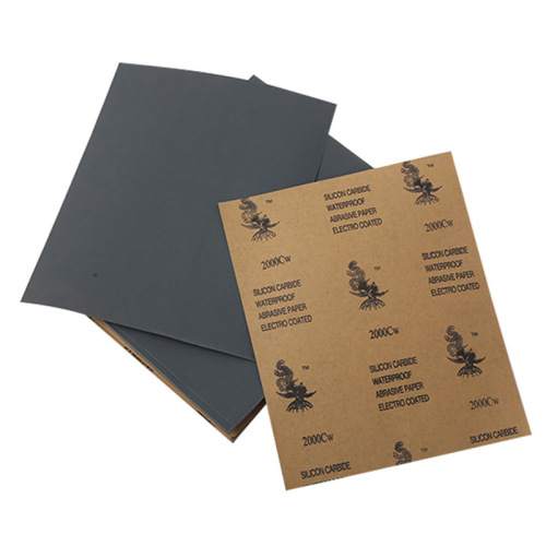 Sandpaper wholesale Phoenix brand silicon carbide black sandpaper dry sand woodworking silicon carbide sandpaper wet and dry sanding paper