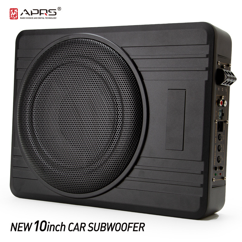 Factory Wholesale Car Audio Speakers, Super Bass Speakers, Modified 12V Seat-Mounted 10-Inch Active Subwoofer