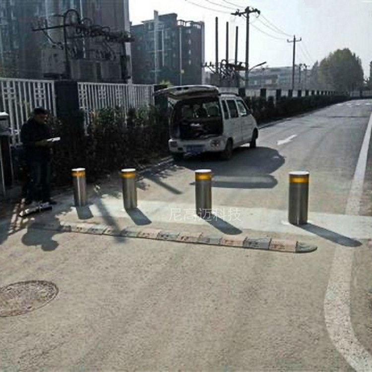 苏州小区液压升降柱地桩电动伸缩路桩广场学校阻车路障防撞柱厂家