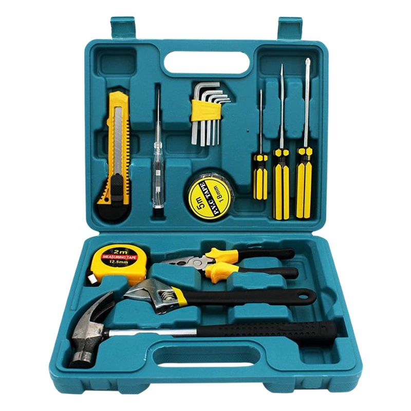 Аппаратные инструменты 16-компонентный Подарочный комбинированный ящик для инструментов Инструменты для ремонта автомобилей костюм молотковый ключ B 8016G