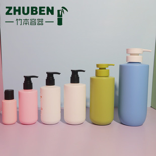 Customized Pe 80ml 200ml 250ml 350ml 500ml 800ml Shampoo Bottles with Press Pump in Various Specifications