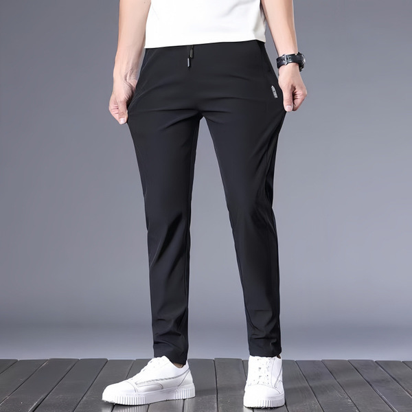 Men's silk thin elastic summer sports quick dry universal trend…