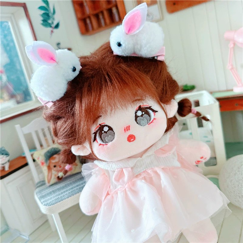Plush toy, cute cotton naked doll, 20cm, internet celebrity