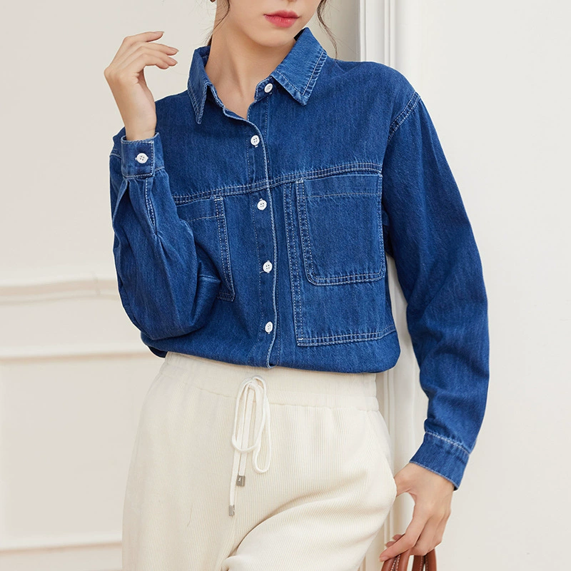 ◆ в наличии ◆ Новые весенне-осенние высококачественные многослойные повседневные топы и куртки с длинными рукавами, мягкие и свободные.