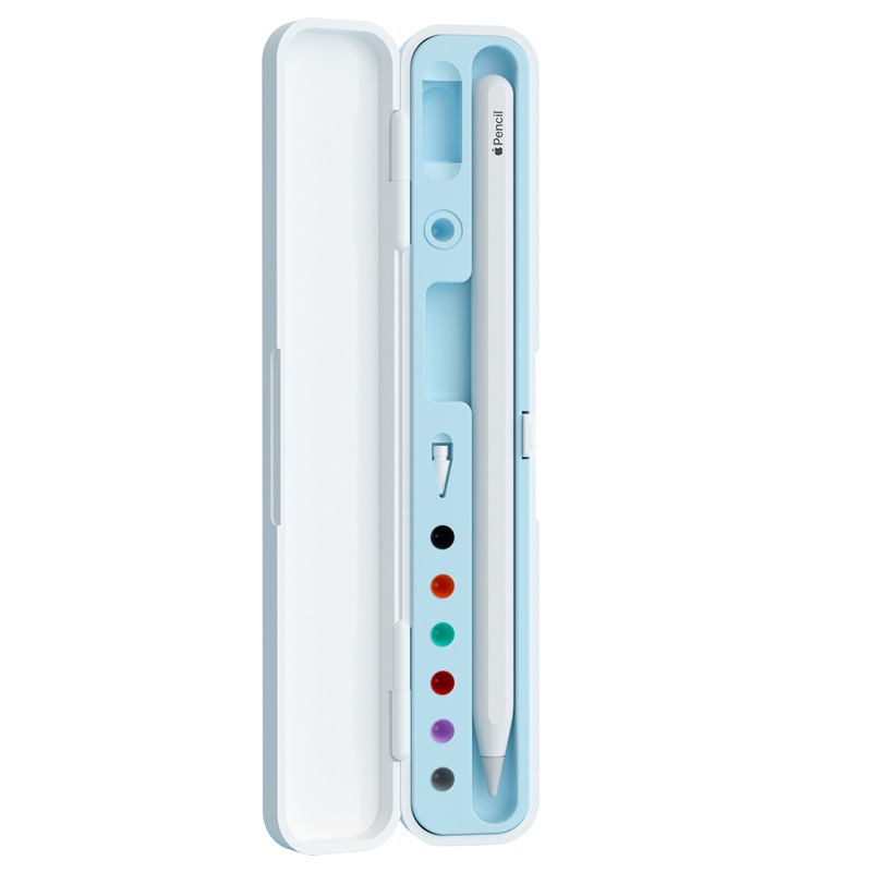 Aplicación transfronteriza Apple pencil caja de lápices caja de almacenamiento de accesorios de lápiz pencilpro de primera y segunda generación