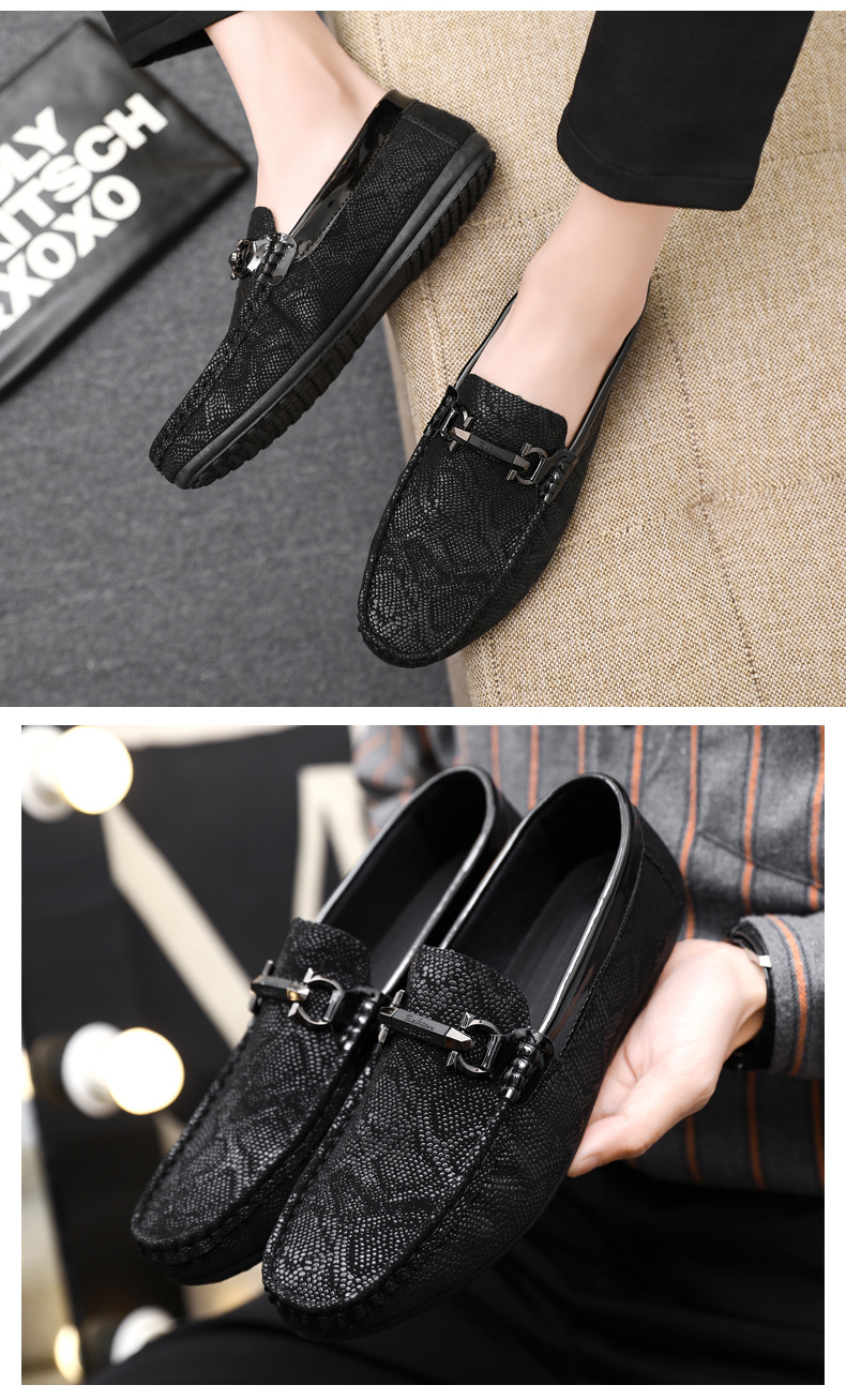 Men's shoes spring new soybean shoes men's low gang footwear breathable lazy shoes a stirrups Le Fu shoes_voghion.com