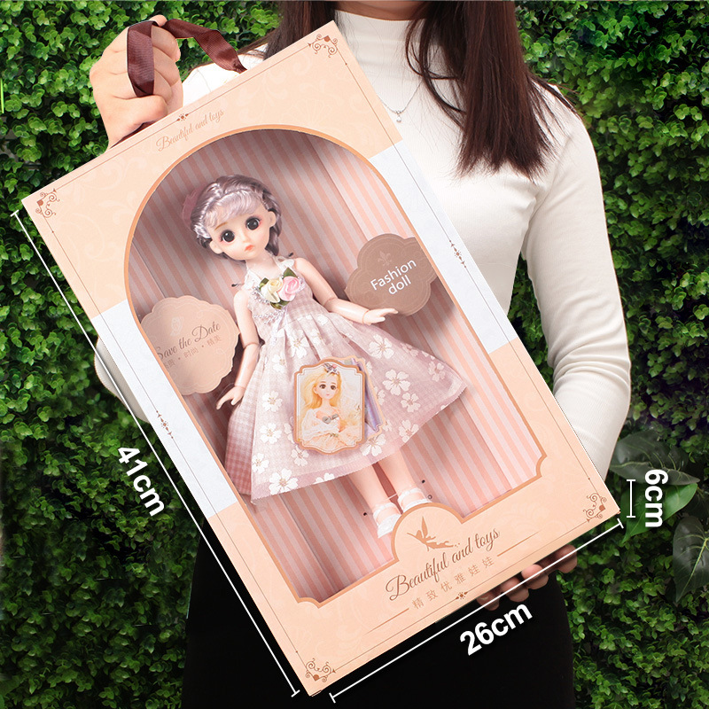 (41cm portable gift box) white 30cm doll