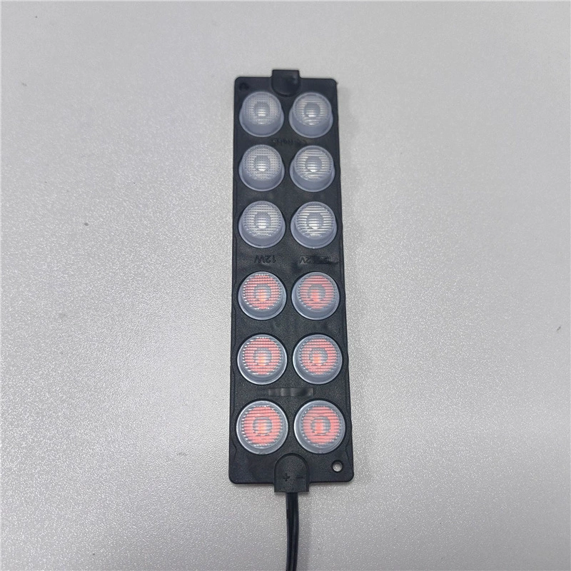 DC12V/24VLED12 огни красный синий взрывной модуль лампа сигнальная лампа грузовик мотоцикл сигнальный сигнал