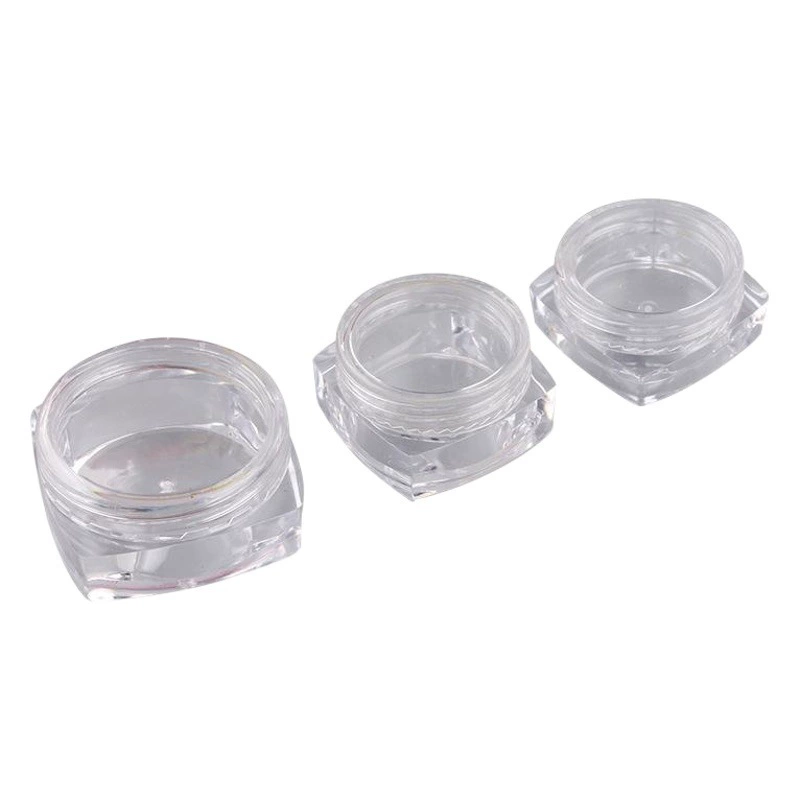 2G 2,5G 3G 5G Квадратная бутылка для ногтей для бутылок для макияжа Волшебная зеркальная пудра коробка косметические бутылки