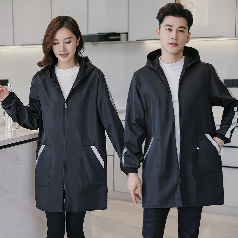 (반사 스트립) 블랙 남녀 동일 스타일 A02