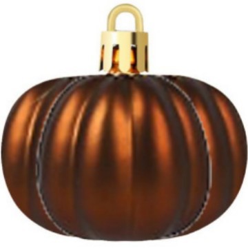 Transfronterizo Halloween Ghost Day calabaza colgante bola de Navidad colgante impresa pintada bola mate 12