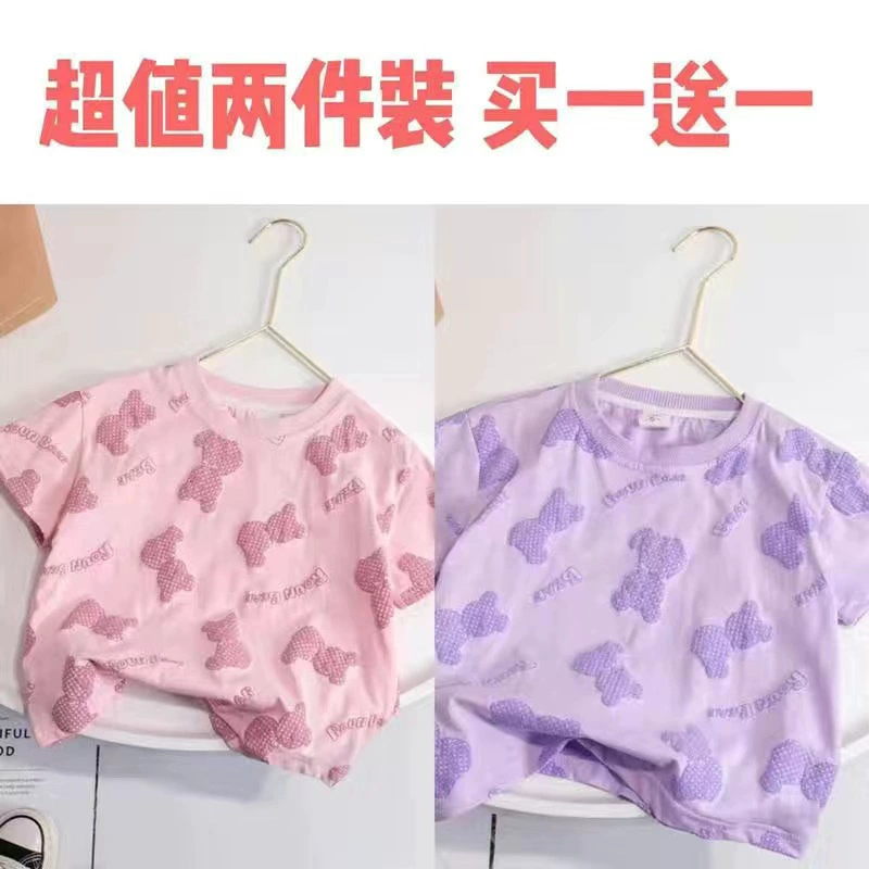 Футболка летняя хлопковая Tide, модная летняя одежда для девочек, корейский стиль, интернет-селебрити, западный стиль, с коротким рукавом