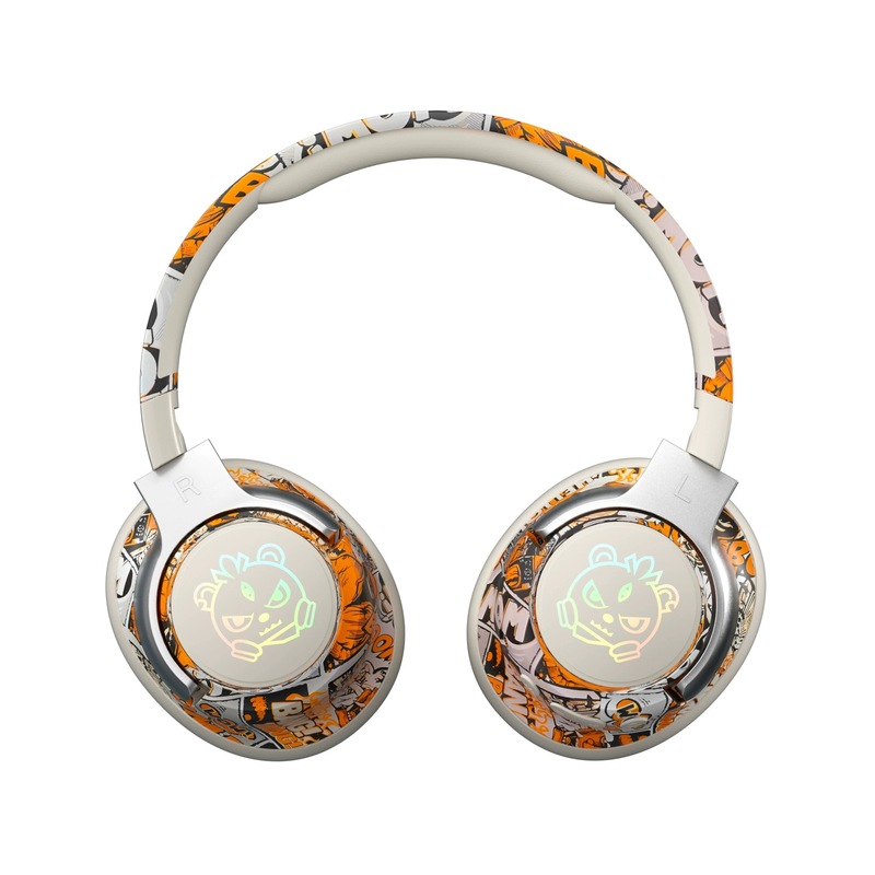 クロスボーダー新ヘッド SY-T12 ウェアラブル Bluetooth ヘッドセット LED 発光ゲームワイヤレスカード Bluetooth ヘッドセット落書き|undefined