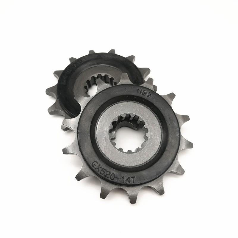 Aplicable a GW250 GSX250R DL250 modificado velocidad pequeña piñón 15 dientes mudo mosca pequeña placa de diente pequeño