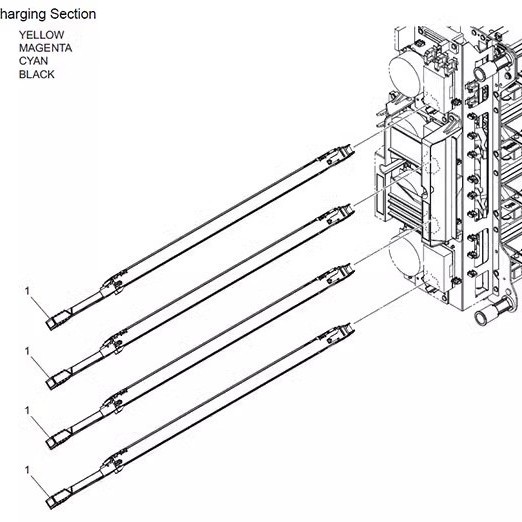 Nuevo original DU105 DU106 Kemei C1060 C2070 C3070 Soporte de carga de tambor