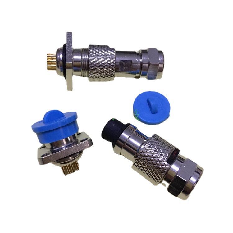 M16 GX16����� ȫͭ��Ǻ��ղ�ͷCircular Connector Plug
