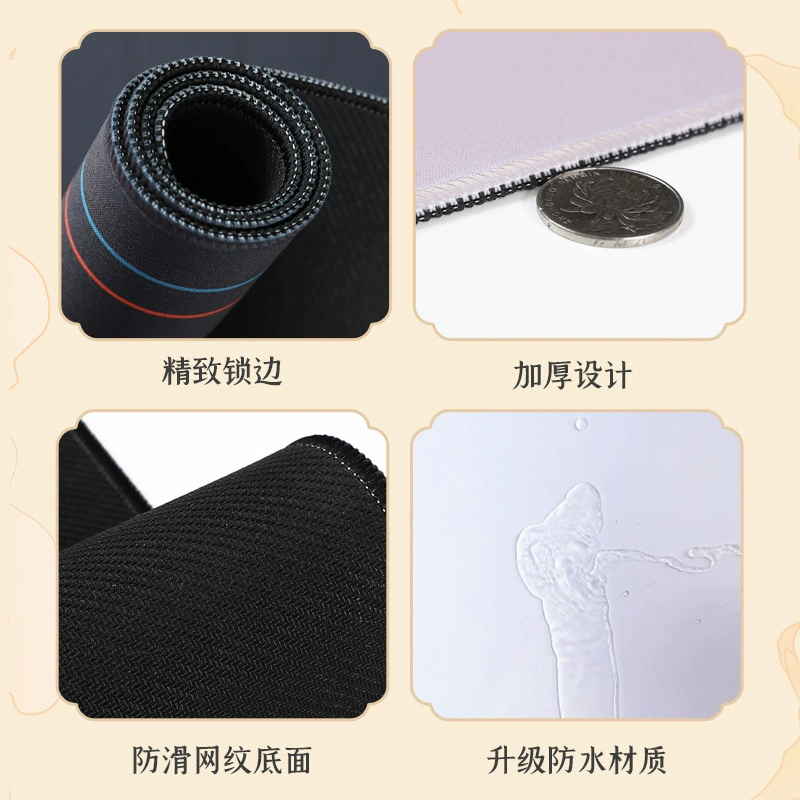 Big mouse, wristband, laptop, waterproof table mat, increased thickness