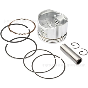 Three-wheeled and two-wheeled motorcycle beach off-road accessories, horizontal 110cc engine cylinder kit, piston ring 52.4MM