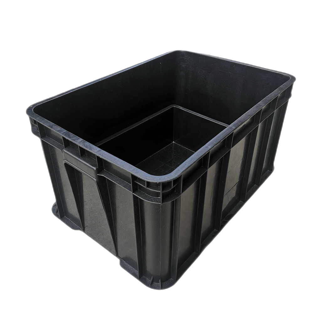 防静电塑料周转箱抗静电塑胶箱电子电脑线路板收纳箱无尘物料箱