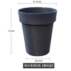 Resin, plastic plant lamp, creative flowerpot for gazebo, suitable for teen