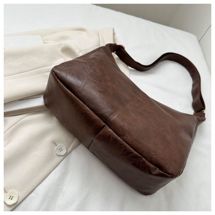 PU Große Kapazität Damen Tote Beliebte Mode Schulter Umhängetasche_voghion.com