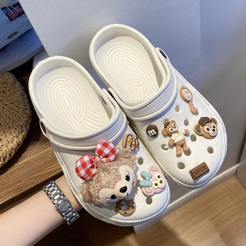 Hollow Shoes Buckle Accessories DIY Decorative Shoe Flower Accessories Cartoon 3D Stereo Shoe Buckles Detachable Finished Product