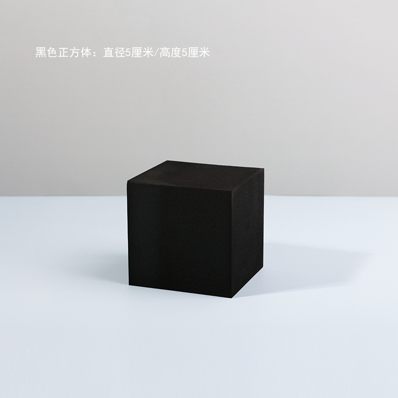 Cubo accesorios de fotografía ins Internet celebridad blanco geométrico tridimensional tiro apoyos decoración fotografía plataforma